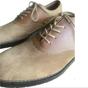 Bass | Shoes | Bass Suede Tan And Brown Oxford Shoes 95  display picture 2